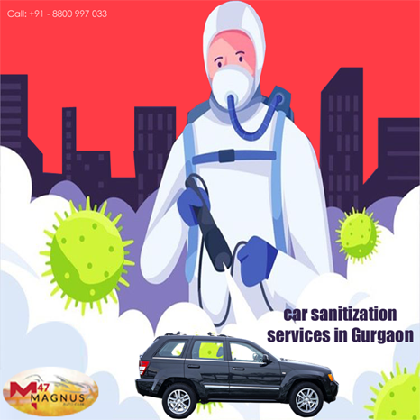 Car Sanitization Services In Gurgaon & Car Deep Cleaning in Gurgaon